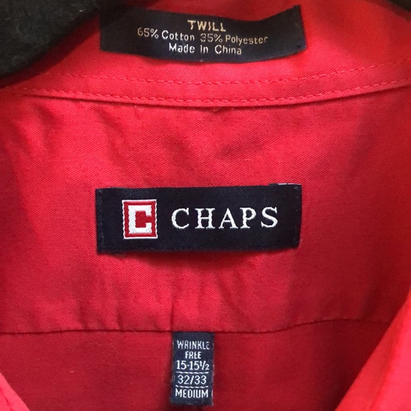 Chaps button down size M - Picture 2 of 4